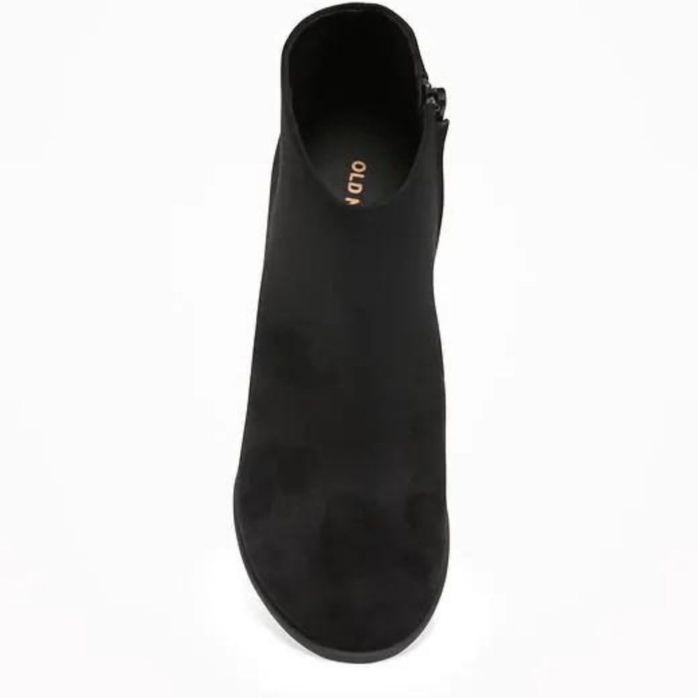 Old Navy Sueded Block-Heel Booties for Women - Picture 5 of 5